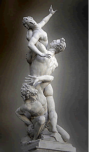 Giambologna’s Rape of the Sabine Women