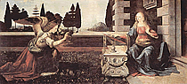 Leonardo da Vinci’s Annunciation