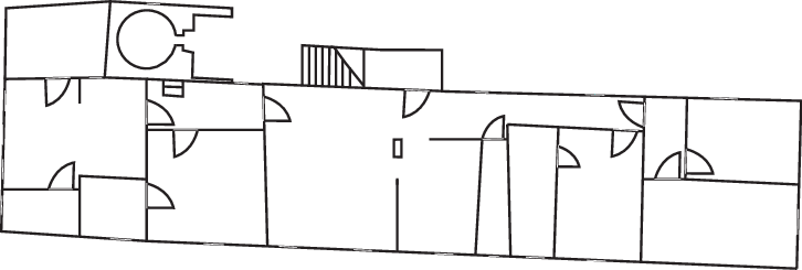 Ground floor - Mulinaccio di Badia