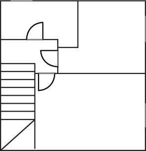 First floor - Villa Frantusina