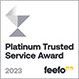 Feefo Platinum Trusted Service