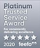 Feefo Platinum Trusted Service