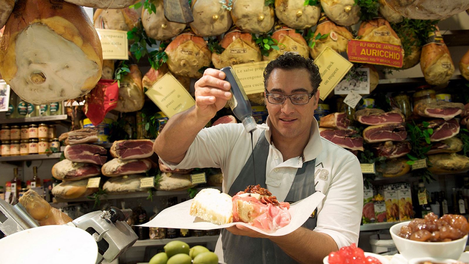 Try a freshly made Tuscan sandwich for size. Photo: Hemis/Alamy