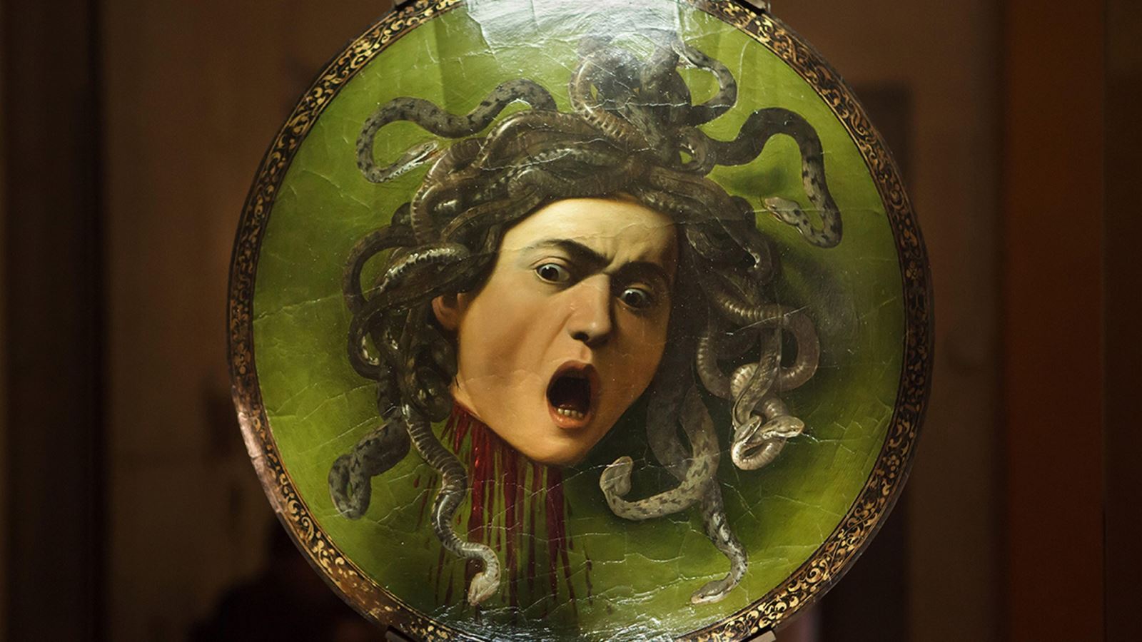 Medusa’s bloodcurdling scream as depicted by Caravaggio